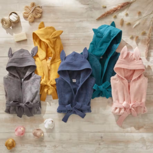 peignoir pour bébé