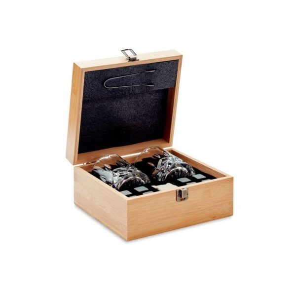 Coffret whisky + verres personnalisable