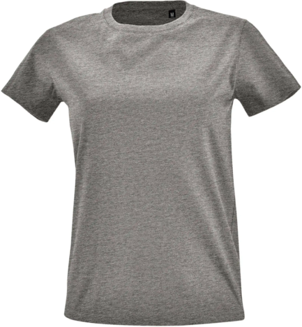 tshirt femme gris chine